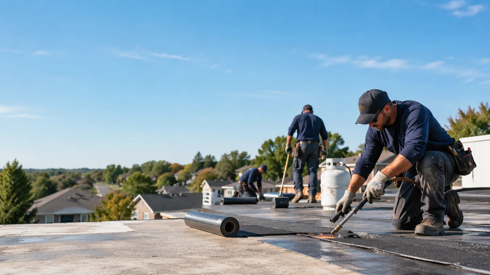Flat Roof Leak Repair providers in Ackerly, TX